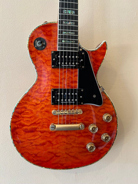 Raven West Guitars/レフティー/ダンカンPU/lh/テレキャス Raven West Guitars T-Style Thinline Sunburst – Chicago Music