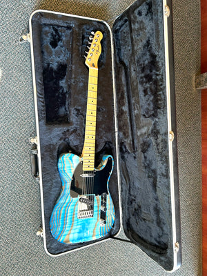 Fender Telecaster FSR Swirl Blue Electric Guitar 2013