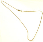 14k Gold Thin Cable Link Chain 18 Inch - 1.8 Grams - 1.2mm