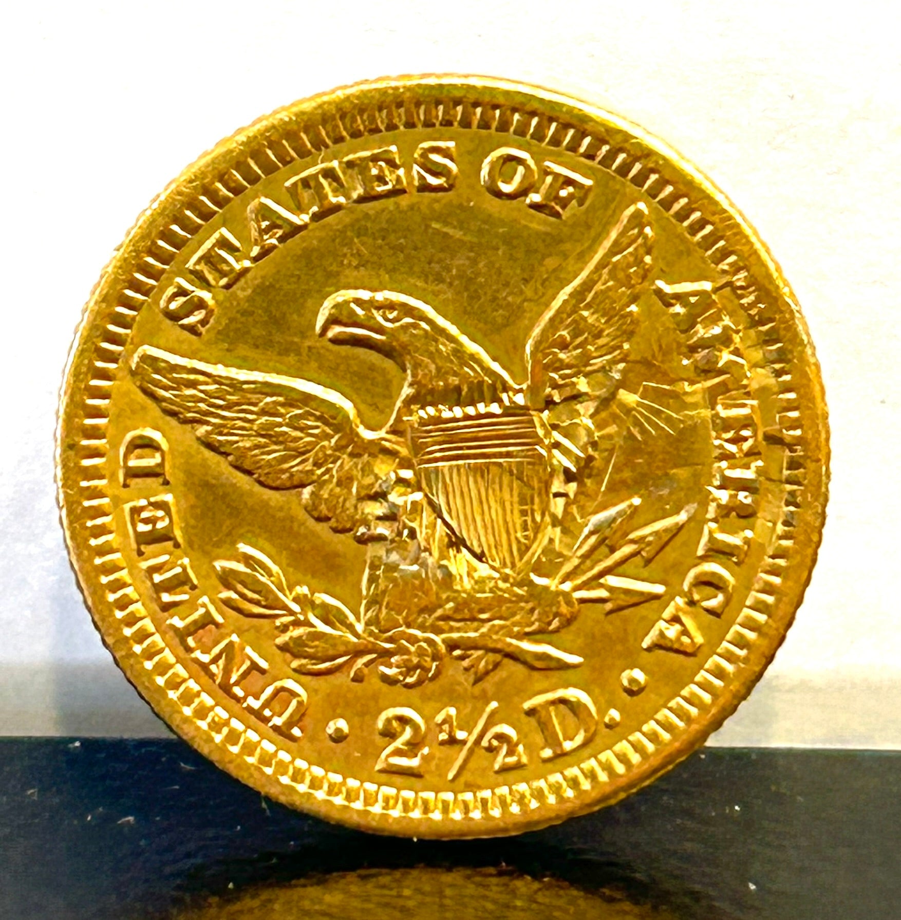 1902 $2.50 Dollar Liberty Gold Quarter Eagle Coin