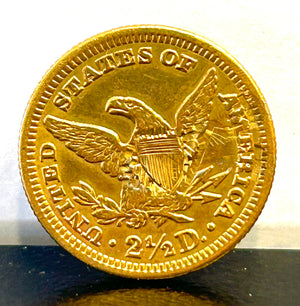 1902 $2.50 Dollar Liberty Gold Quarter Eagle Coin