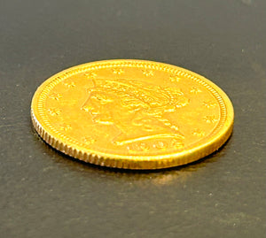 1902 $2.50 Dollar Liberty Gold Quarter Eagle Coin
