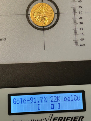 1913 $5 Indian Head Gold Half Eagle Coin