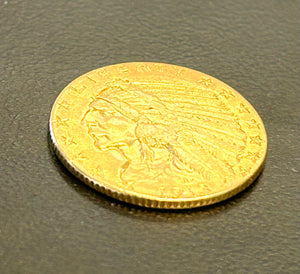1913 $5 Indian Head Gold Half Eagle Coin