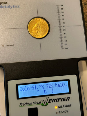 1909 D $10 Gold Indian Head Eagle Coin