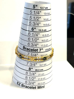 22k 916 Gold Bangle Bracelet 7.5" - 18.1 Grams - 7mm