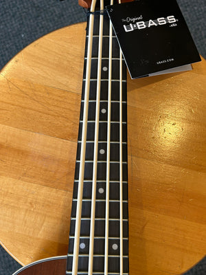 Kala Journeyman Acoustic-Electric U-Bass Guitar with F-Holes