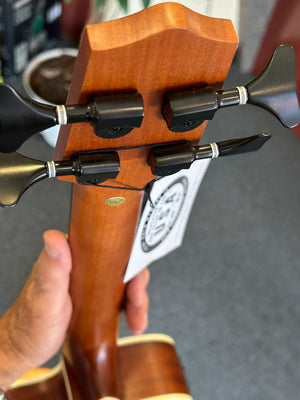 Kala Journeyman Acoustic-Electric U-Bass Guitar with F-Holes