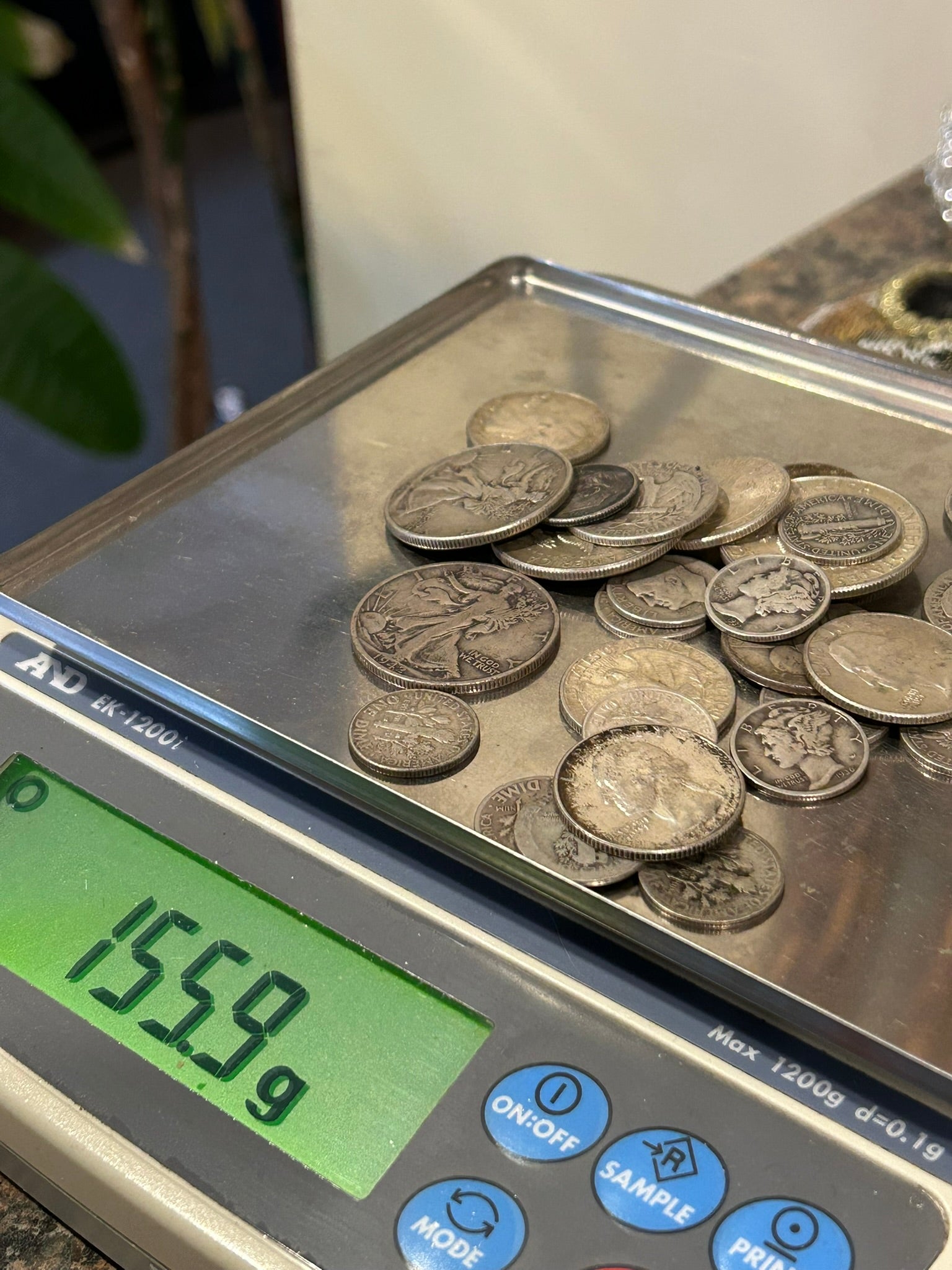 5 OZT USA 90% SILVER DIMES, QUARTERS & HALF DOLLARS