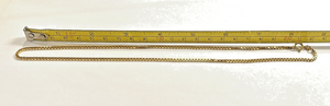14k Gold 585 Italy Balestra Box Chain - 18 Inch - 12.4 Grams - 1.8mm