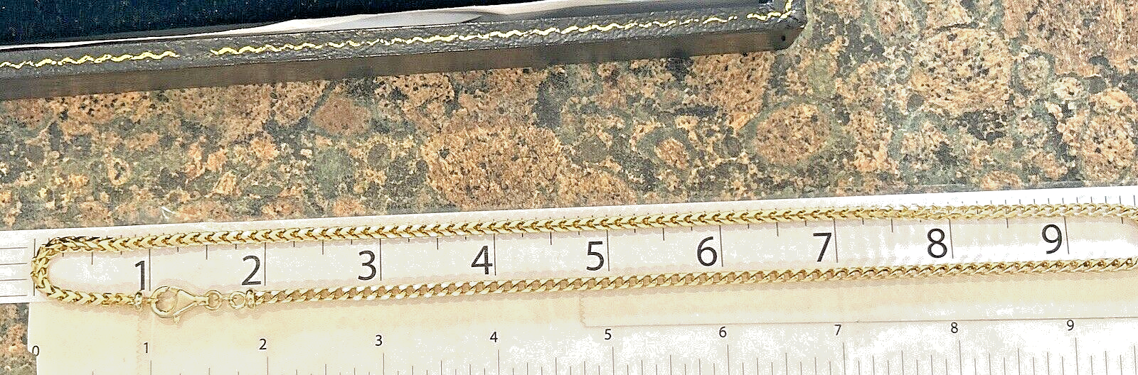 14k 585 Italy Gold Franco Chain 20" ~ 25.5 grams ~ 3mm