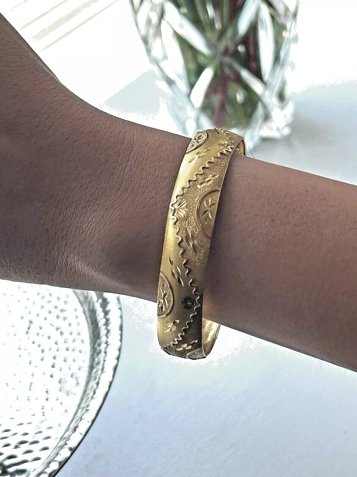 22k 916 Gold Ladies Bangle Bracelet  - 14.7 grams - 2 Available