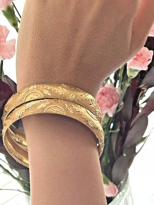 22k 916 Gold Ladies Bangle Bracelet  - 14.7 grams - 2 Available