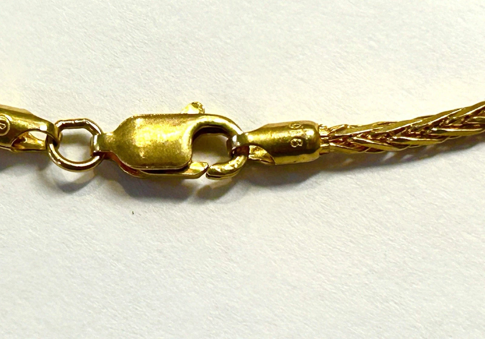22k 916 Gold Chain - 18 Inches - 12.0 Grams - 2.0mm - 916 Pure Gold