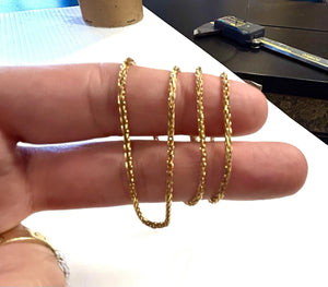 22k 916 Gold Chain - 18 Inches - 12.0 Grams - 2.0mm - 916 Pure Gold