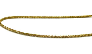 22k 916 Gold Chain - 18 Inches - 12.0 Grams - 2.0mm - 916 Pure Gold