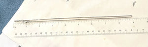 14k White Gold 18" Cable Link Chain - 3.0 Grams - 1.2mm