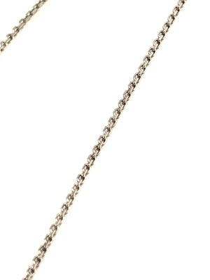 14k White Gold 18" Cable Link Chain - 3.0 Grams - 1.2mm