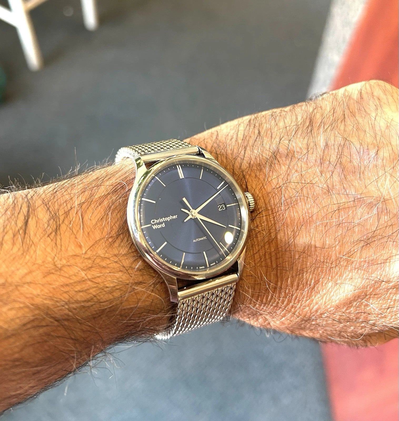Christopher Ward C5 Malvern Automatic Watch - SS Milanese Mesh Band
