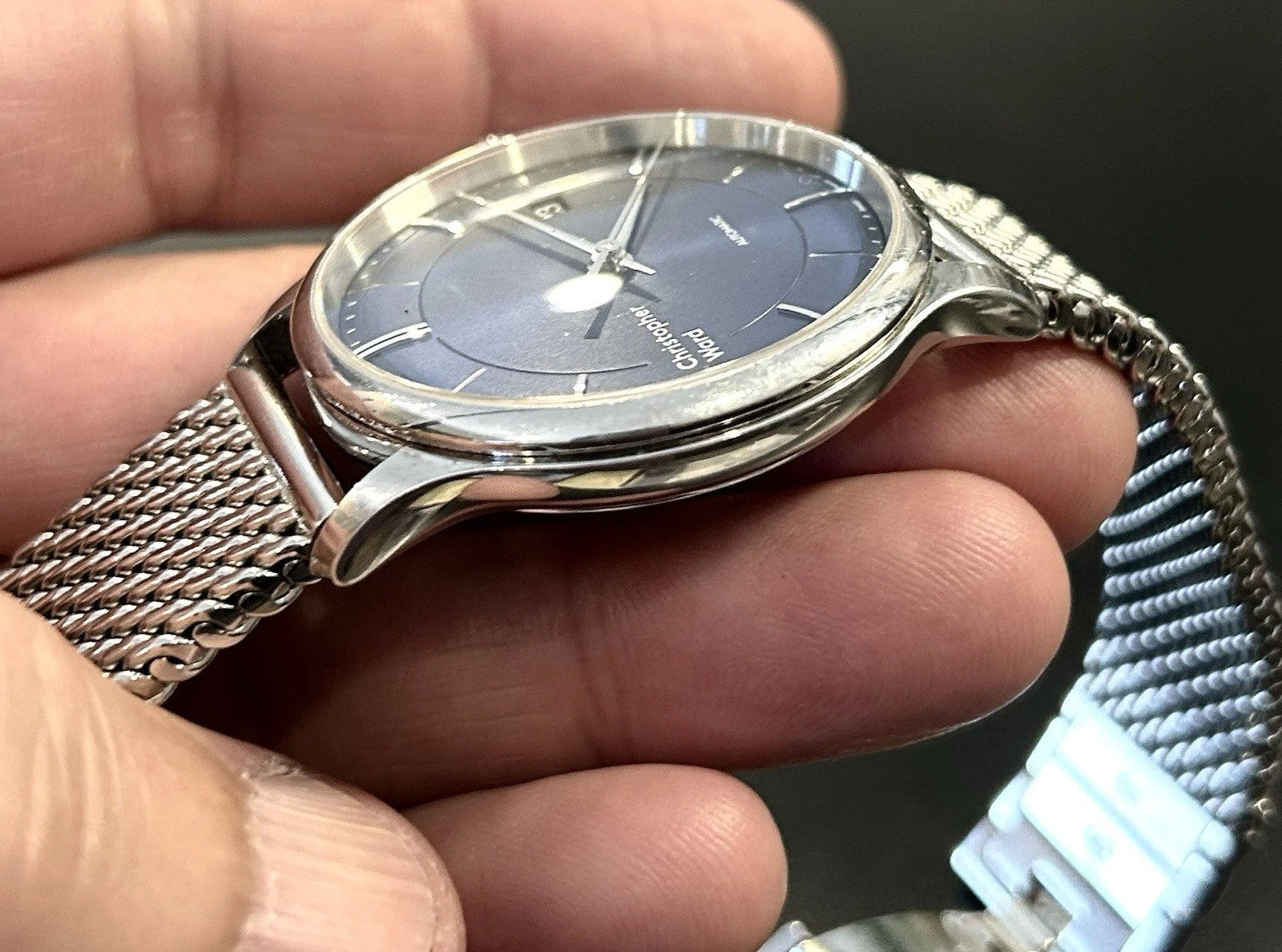 Christopher Ward C5 Malvern Automatic Watch - SS Milanese Mesh Band