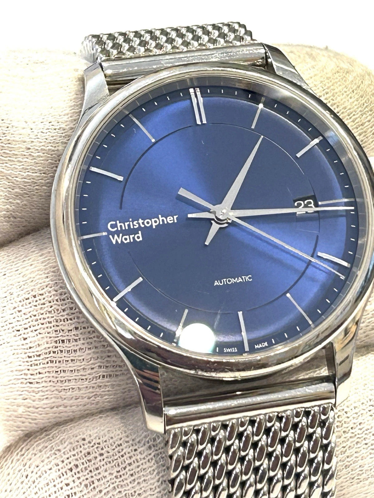 Christopher Ward C5 Malvern Automatic Watch - SS Milanese Mesh Band
