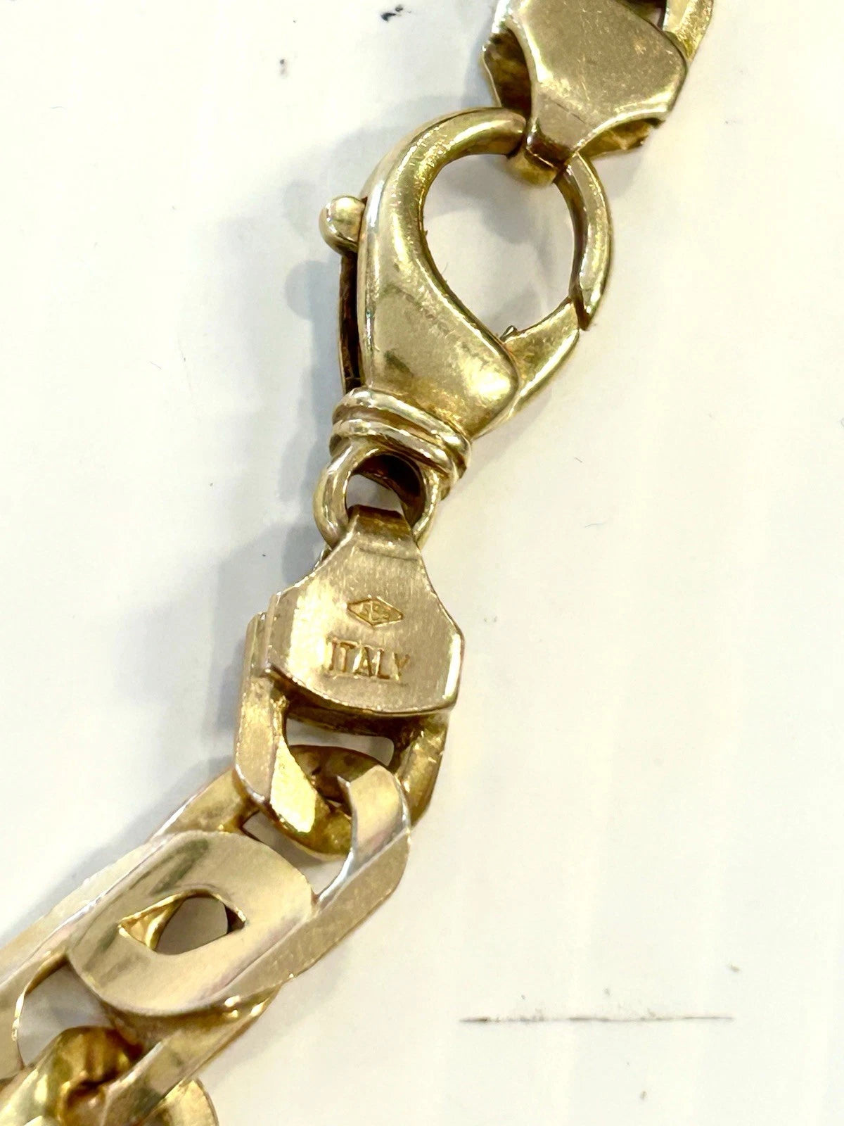 14k Solid Gold Italian Chain 24" Inches - 97.8 grams - 9.1mm