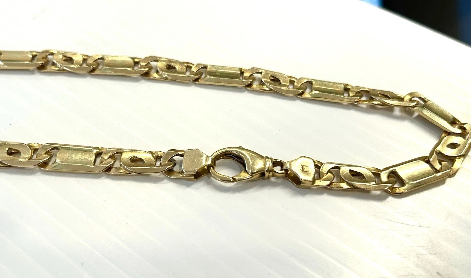14k Solid Gold Italian Chain 24" Inches - 97.8 grams - 9.1mm