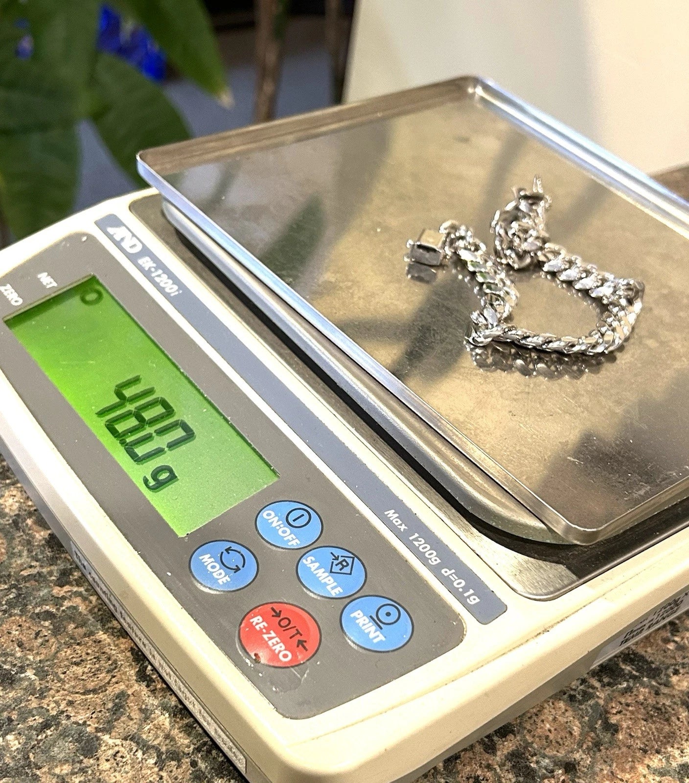 14k White Gold Miami Cuban Link Bracelet 8 inch - 48.0 Grams - 8.7mm