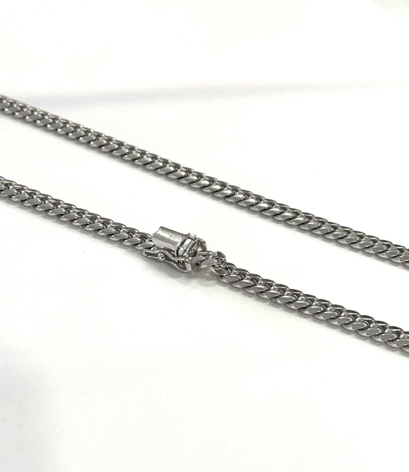 14k White Gold Miami Cuban Link Chain 26 inch - 52.5 Grams - 5mm