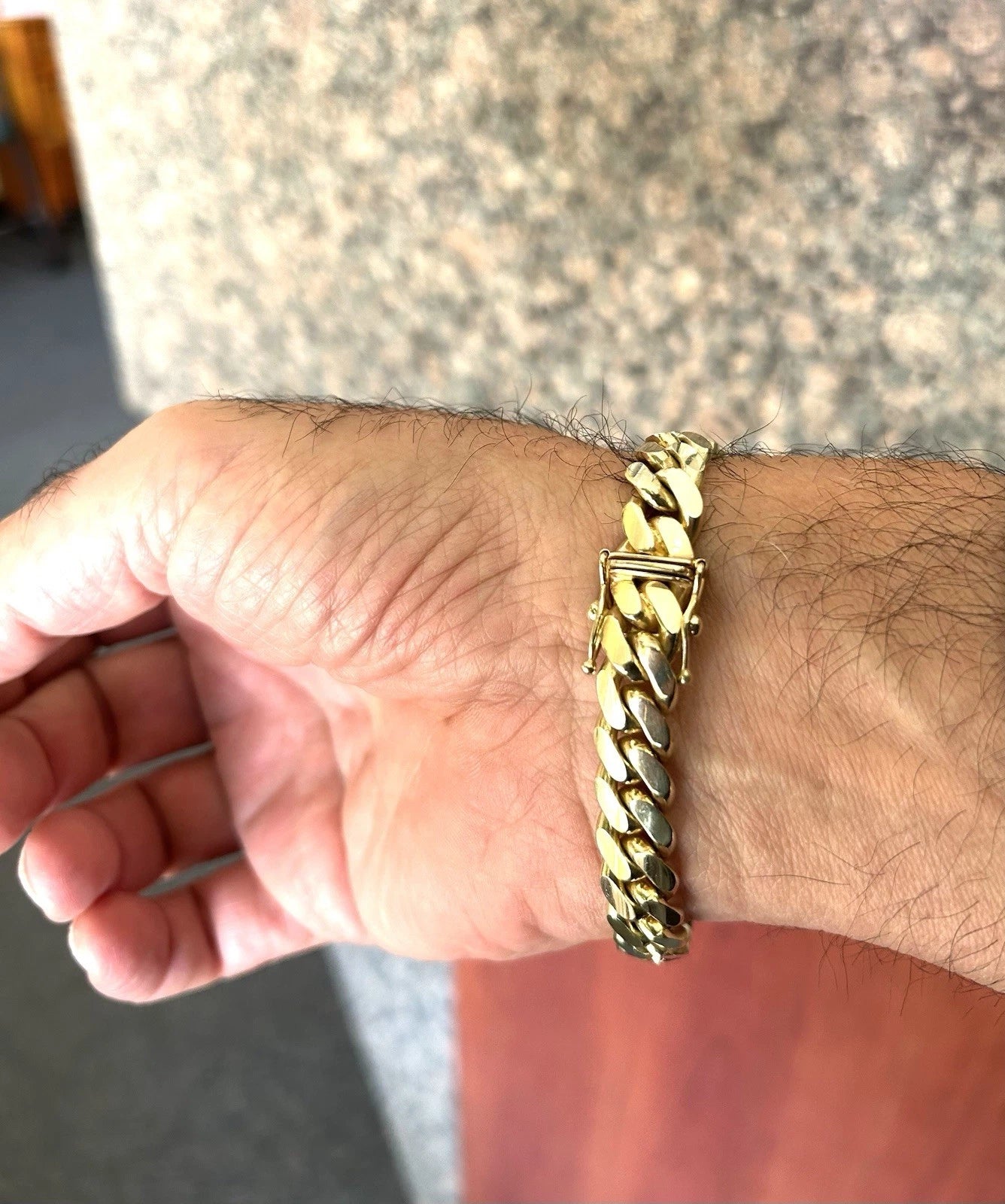 14k Gold Miami Cuban Link Bracelet 8 inch - 65.7 Grams - 10.3mm