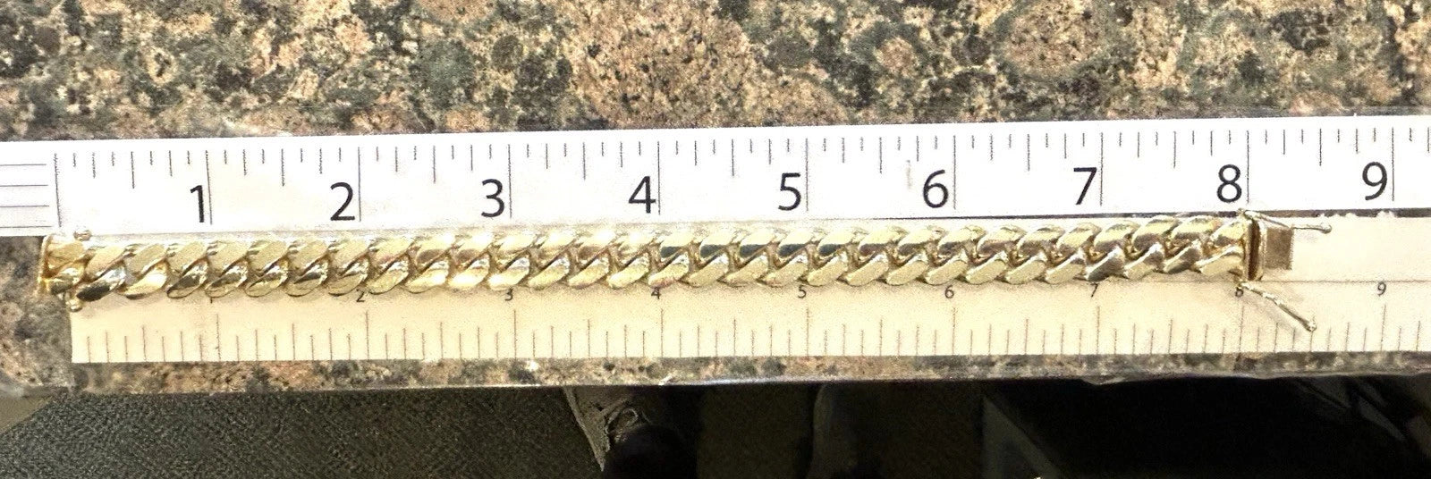 14k Gold Miami Cuban Link Bracelet 8 inch - 65.7 Grams - 10.3mm