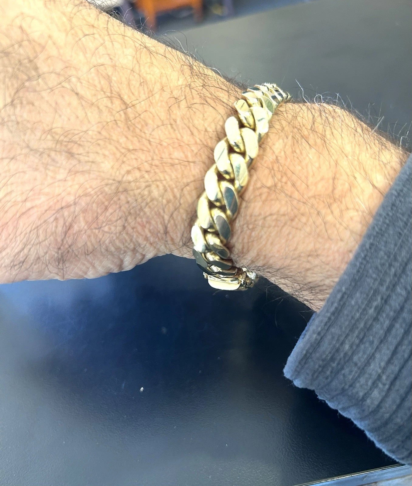 14k Gold Miami Cuban Link Bracelet 8 inch - 65.7 Grams - 10.3mm