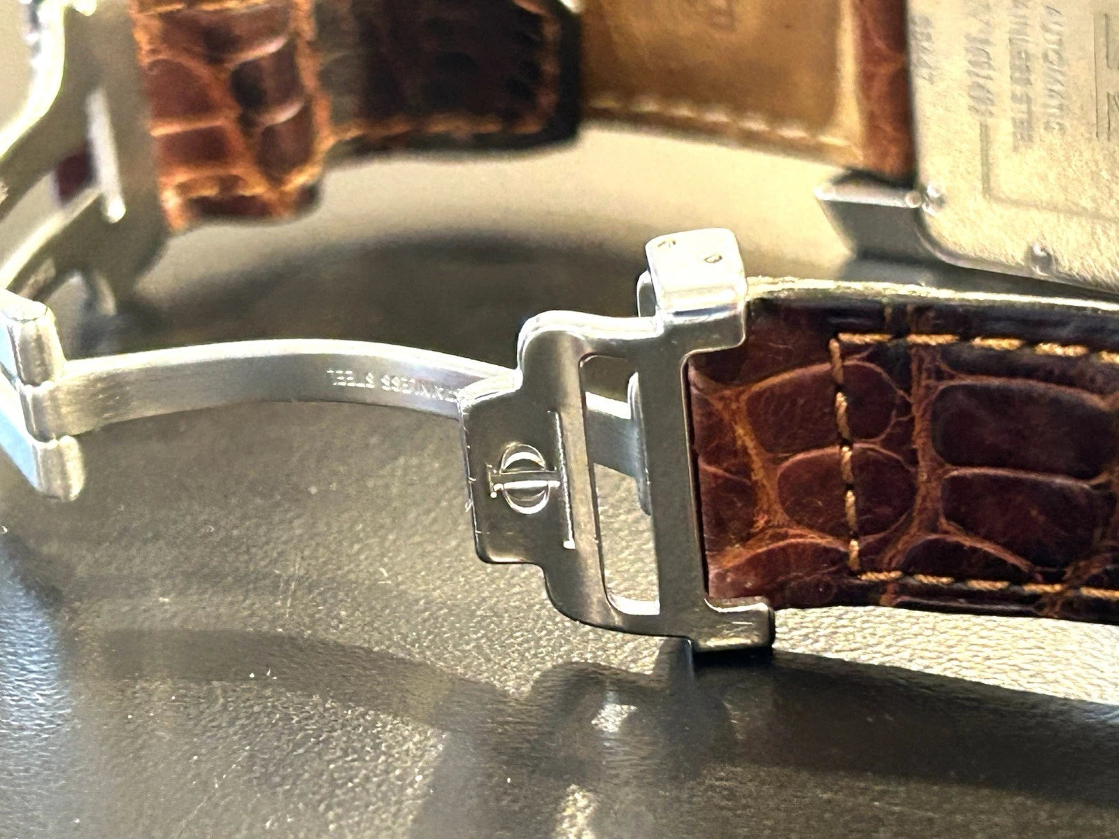 Baume & Mercier Hampton Automatic Wristwatch 65447 Stainless Steel / Leather