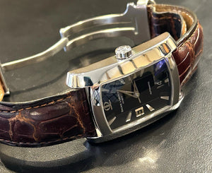 Baume & Mercier Hampton Automatic Wristwatch 65447 Stainless Steel / Leather