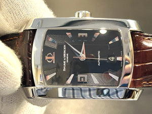 Baume & Mercier Hampton Automatic Wristwatch 65447 Stainless Steel / Leather
