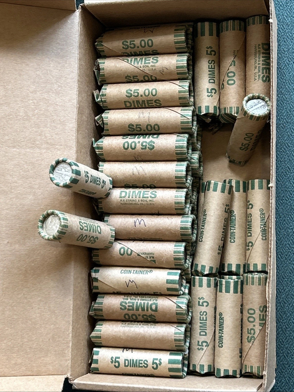 Roosevelt Dime Roll (1946-64) 90% Silver (50 Dimes)
