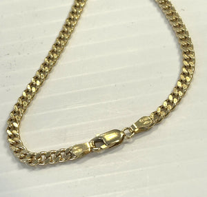 18k Gold Italian Chain 19.5 Inches - 9.0 Grams - 3.5mm