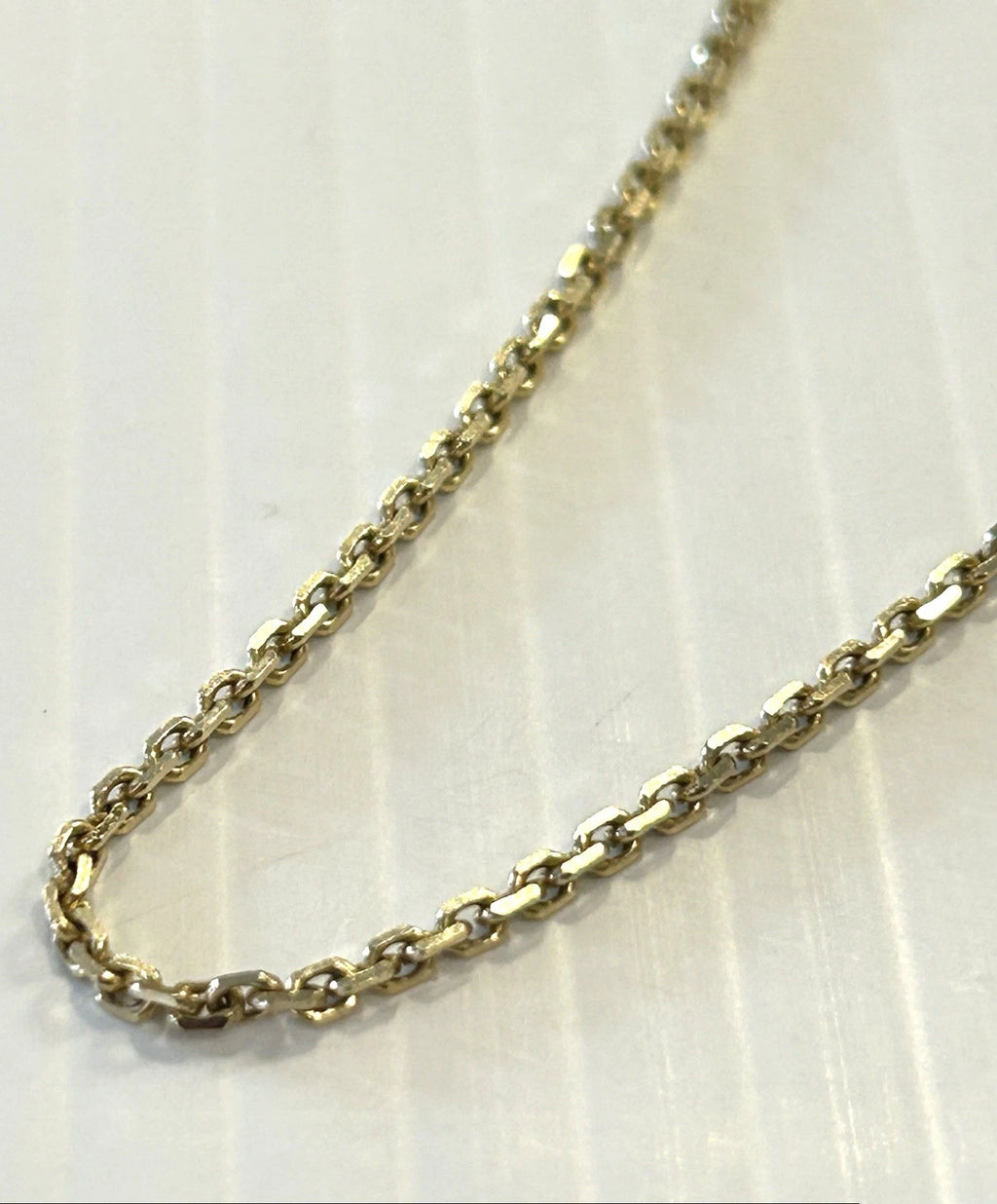 14k Gold Cable Link Chain 20" Inch 7.2 grams 2mm