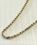 14k Gold Cable Link Chain 20" Inch 7.2 grams 2mm