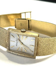 Vintage Mathey Tissot 14k Gold Men's Wrist Watch