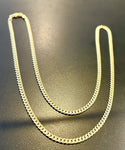14k Gold Cuban Link Chain 22" Inch, 18.4 grams, 3.2mm