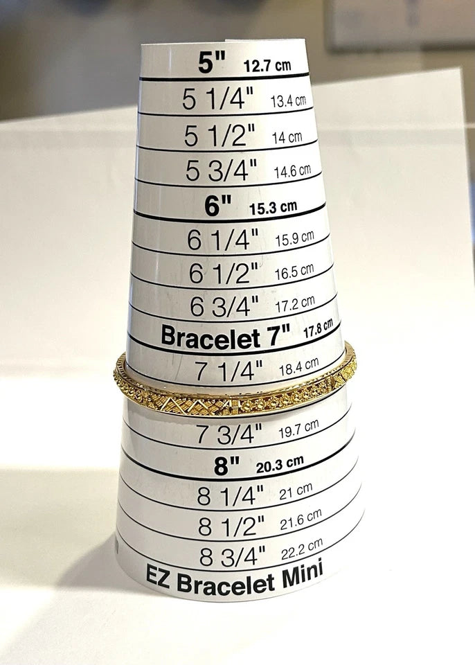 22k 916 Gold Bangle Bracelet 7.5" - 11.3 Grams - 5mm