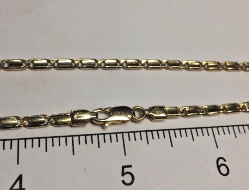 14k Solid Gold Italian Chain 18 Inches 13.7 Grams