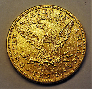 1899  $10 Dollar Liberty Gold Eagle Coin