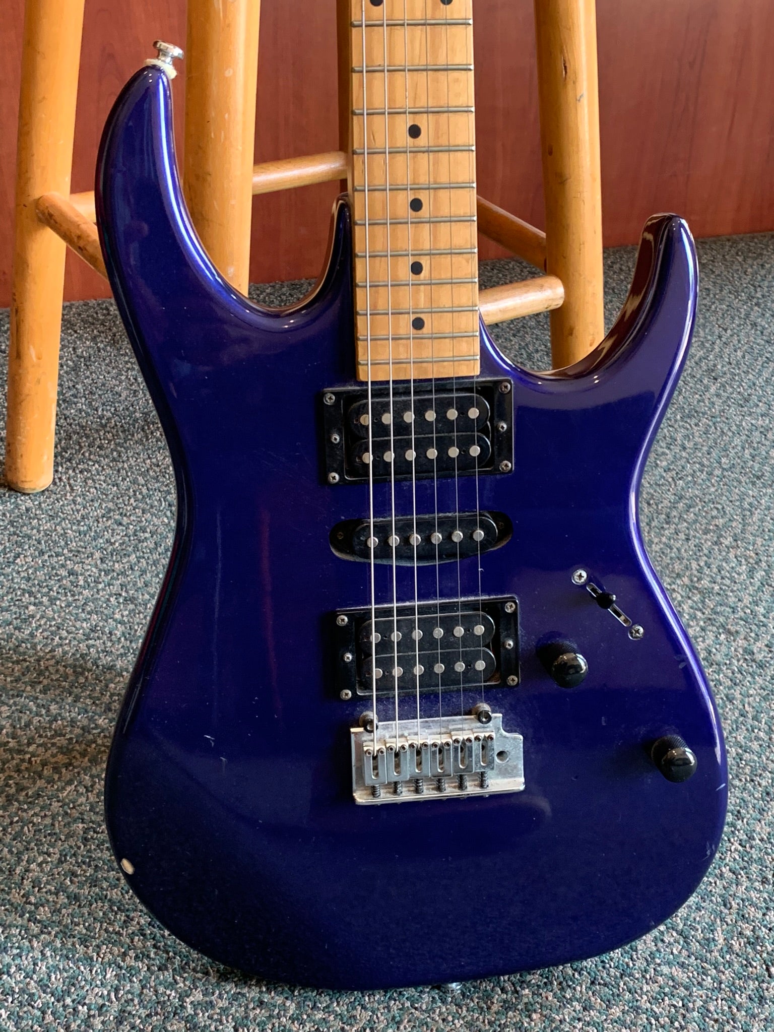 1995 Ibanez RX 170 RX Series Electric Guitar Jewel Blue