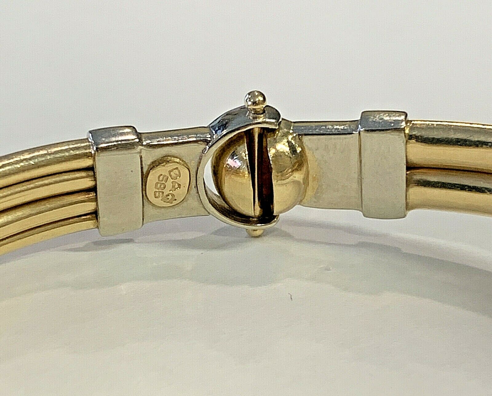 14k Gold Ladies Bracelet - 26.0 Grams - 8.3mm - 7 3/4 - 8"
