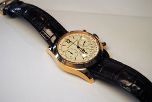 Girard Perregaux Chronograph 18k Gold 49560 Pre-Owned - Excellent