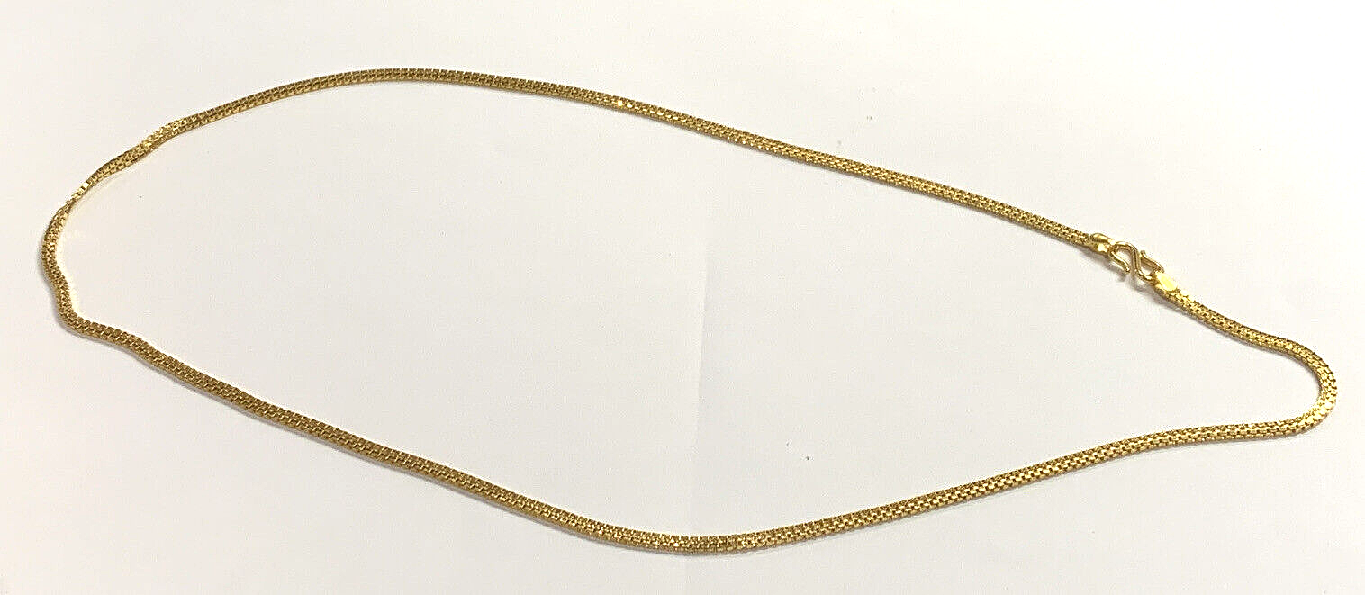 22k 916 Gold Chain - 20 Inches - 13.1 Grams - .916 Pure Gold