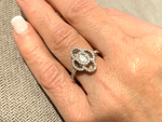 14k White Gold Diamond Ring .25ctw Size 6.5