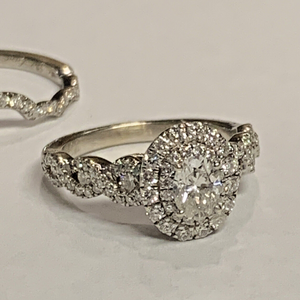 Neil lane 2 carat 2025 bridal set